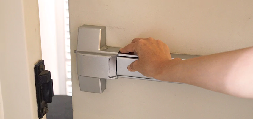 Roller Gate Panic Bar Installation in Home Gardens, California